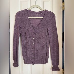 ANTHROPOLOGIE * Knitted & Knotted sweater size XS